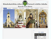 Tablet Screenshot of farnostknm.sk
